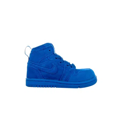 Pre-owned Air Jordan 1 Retro High Td 'blue Suede' | Infant Size 6