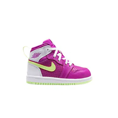 Pre-owned Air Jordan 1 Retro High Td 'fuchsia' | Purple | Infant Size 8