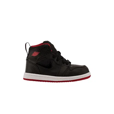 Pre-owned Air Jordan 1 Retro High Td 'gym Red' | Black | Infant Size 7