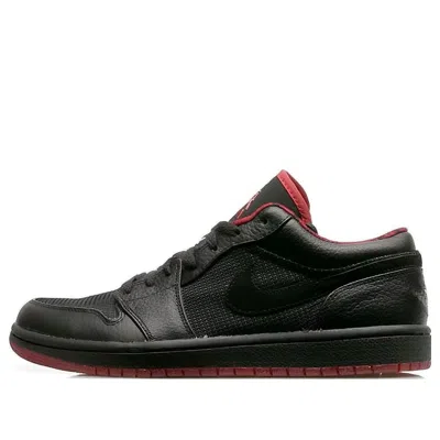 Air Jordan 1 Retro Low 'black Silver Red'