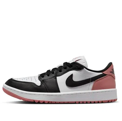 Air Jordan 1 Retro Low Golf 'rust Pink' In White