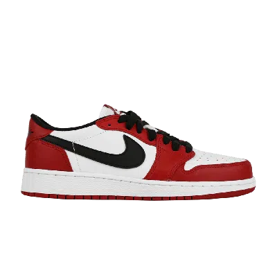Pre-owned Air Jordan 1 Retro Low Og Bg 'chicago' In Red
