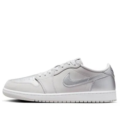 Air Jordan 1 Retro Low Og 'metallic Silver' In Multi