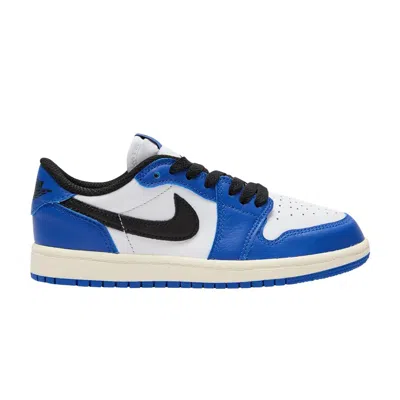 Pre-owned Air Jordan 1 Retro Low Og Ps 'game Royal' | Blue | Kid's Size 11.5