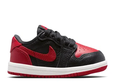 Air Jordan Babies'  1 Retro Low Og Td 'banned' 2026 In Red