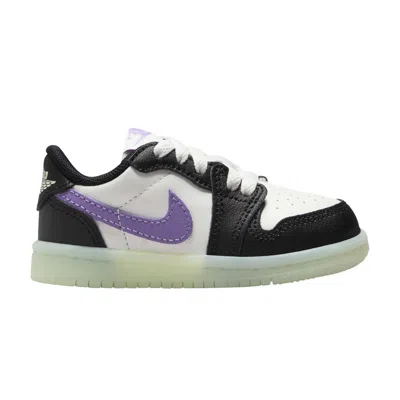 Pre-owned Air Jordan 1 Retro Low Og Td 'black Raspberry' | Infant Size 9
