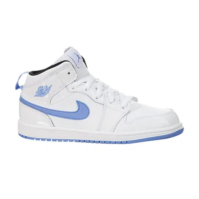 Pre-owned Air Jordan 1 Retro Mid Bp 'legend Blue' | White | Infant Size 1