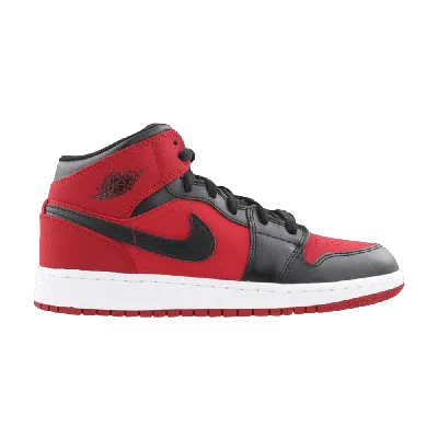 Pre-owned Air Jordan 1 Retro Mid Gs 'gym Red'