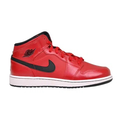Pre-owned Air Jordan 1 Retro Mid Gs 'gym Red' | Kid's Size 7