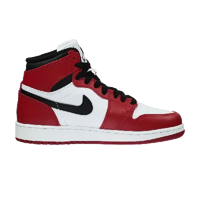 Pre-owned Air Jordan 1 Retro Og Gs 'chicago' 2013 In White