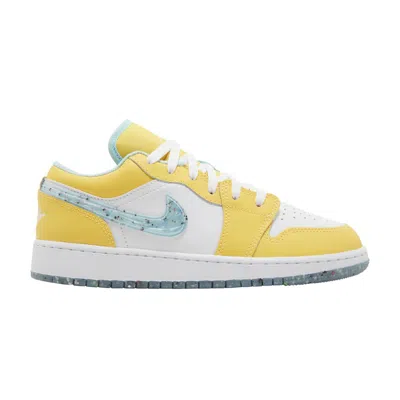 Pre-owned Air Jordan 1 Se Gs 'recycled Grind' | Yellow | Kid's Size 5