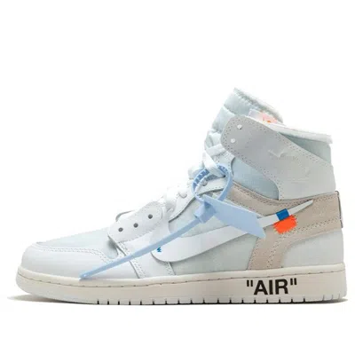Air Jordan 1 X Off-white Retro High Og 'white' 2018 In Neutral