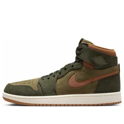 Air Jordan 1 Zoom Cmft 2 'olive Gum' In Green