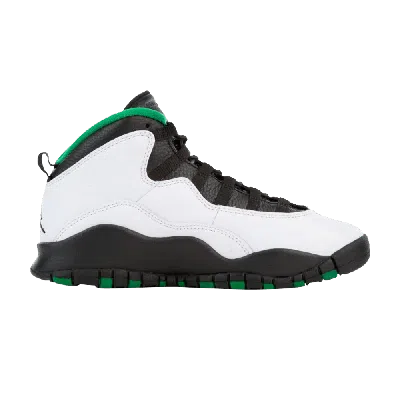 Pre-owned Air Jordan 10 Retro Bg 'seattle' 2019 In Green