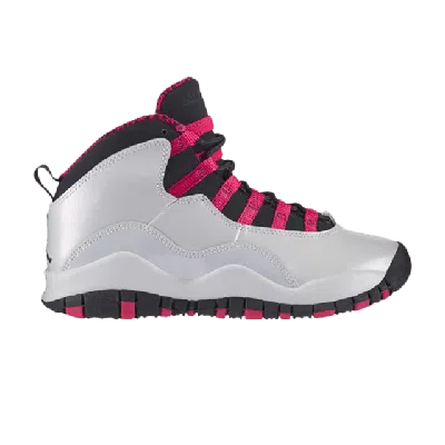 Pre-owned Air Jordan 10 Retro Gg 'legion Red' In Grey