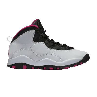 Pre-owned Air Jordan 10 Retro Gg 'vivid Pink' In Grey