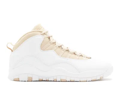 Air Jordan 10 Retro 'linen' 2005 In White