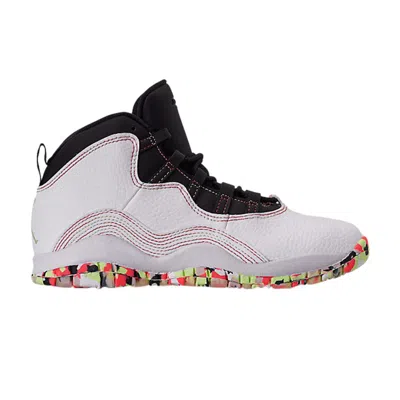 Pre-owned Air Jordan 10 Retro Se Ps 'ember Glow' | White | Kid's Size 3