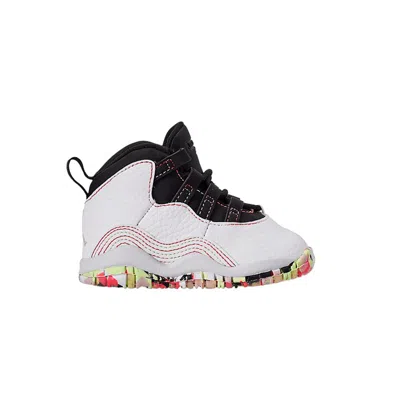 Pre-owned Air Jordan 10 Retro Se Td 'ember Glow' | White | Infant Size 9