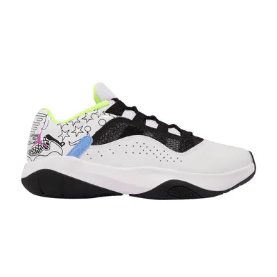 Pre-owned Air Jordan 11 Cmft Low Se Gs 'white Volt' | Kid's Size 4.5