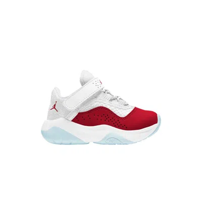 Pre-owned Air Jordan 11 Cmft Low Td 'white Gym Red' | Infant Size 4