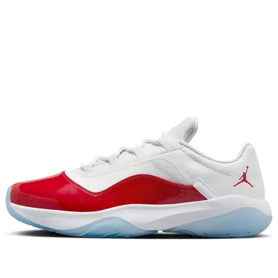 Air Jordan 11 Cmft Low 'white Gym Red' In Multi
