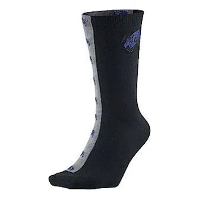 Air Jordan 11 Crew Space Jam Socks 3 Pairs 'black Grey'