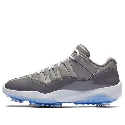 Air Jordan 11 Low Golf 'cool Grey' In Gray