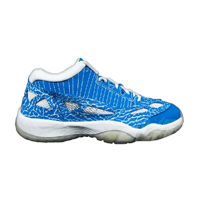 Pre-owned Air Jordan 11 Low Gs In Blue