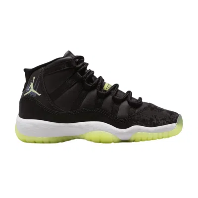 Pre-owned Air Jordan 11 Retro Gs 'black Dark Raisin' | Kid's Size 6.5