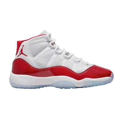 Pre-owned Air Jordan 11 Retro Gs 'cherry' In White
