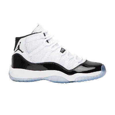 Pre-owned Air Jordan 11 Retro Gs 'concord' 2018 In White