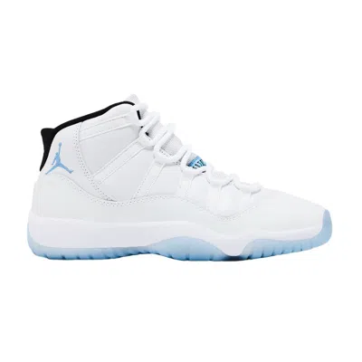 Pre-owned Air Jordan 11 Retro Gs 'legend Blue / Columbia' 2024 | White | Kid's Size 5