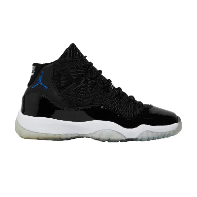 Pre-owned Air Jordan 11 Retro Gs 'space Jam' 2009 In Black