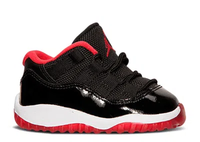 Air Jordan Babies'  11 Retro Low Bt 'bred' 2015 In Black