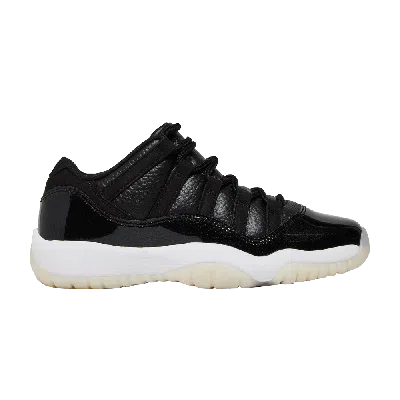 Pre-owned Air Jordan 11 Retro Low Gs '72-10' In Black