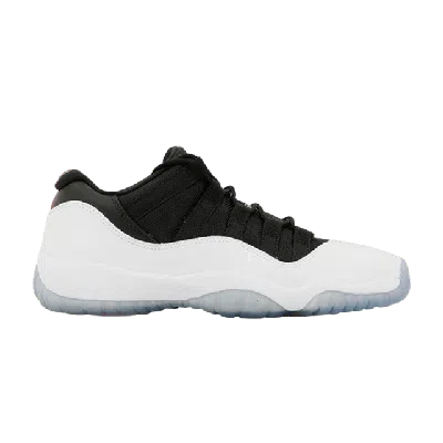 Pre-owned Air Jordan 11 Retro Low Gs 'tuxedo' In White