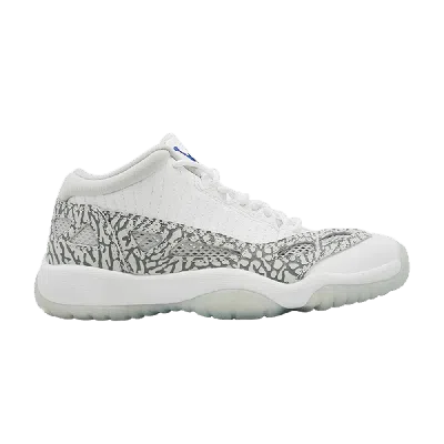 Pre-owned Air Jordan 11 Retro Low Ie Bg 'cobalt' 2015 In White