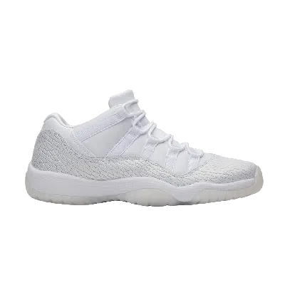 Pre-owned Air Jordan 11 Retro Low Premium Gs 'frost White'