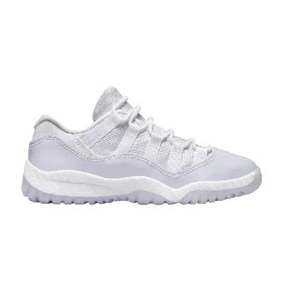 Pre-owned Air Jordan 11 Retro Low Ps 'pure Violet' In White