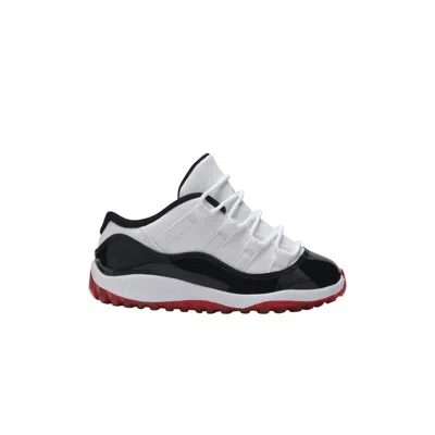 Pre-owned Air Jordan 11 Retro Low Td 'concord-bred' | White | Infant Size 5