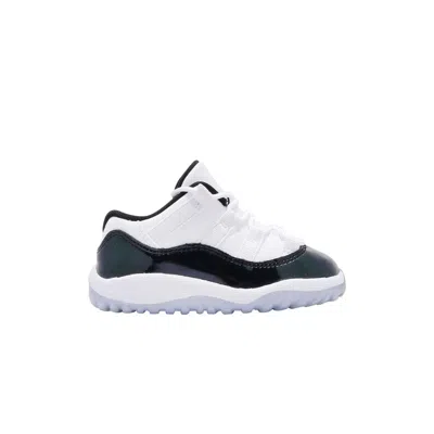Pre-owned Air Jordan 11 Retro Low Td 'emerald' | White | Infant Size 7
