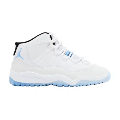 Pre-owned Air Jordan 11 Retro Ps 'legend Blue / Columbia' 2024 | White | Kid's Size 12.5