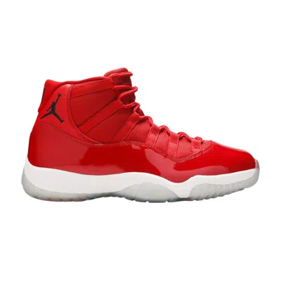 Pre-owned Air Jordan 11 Retro 'win Like '96' Sample In Red