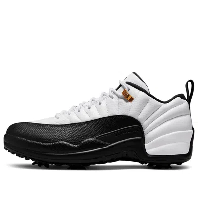 Air Jordan 12 Low Golf 'taxi' In White