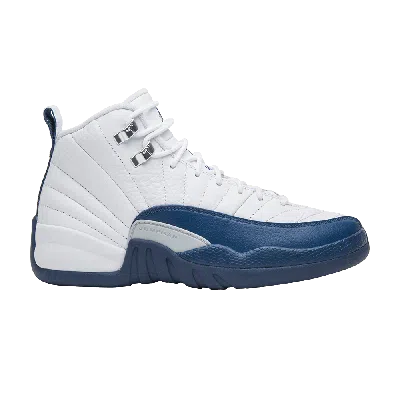 Pre-owned Air Jordan 12 Retro Bg 'french Blue' 2016 In White
