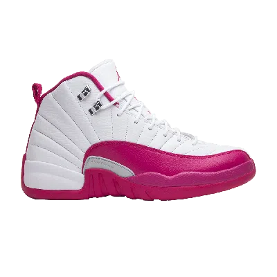 Pre-owned Air Jordan 12 Retro Gg 'vivid Pink' In White