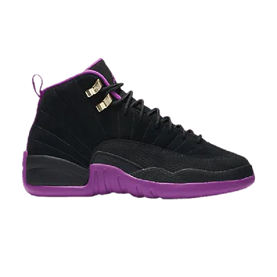 Pre-owned Air Jordan 12 Retro Gp 'hyper Violet' In Black