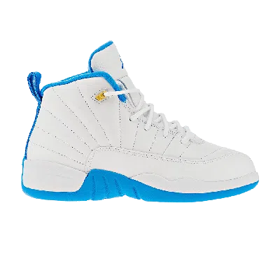 Pre-owned Air Jordan 12 Retro Gp 'university Blue' In White