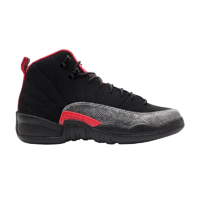 Pre-owned Air Jordan 12 Retro Gs 'black Siren Red'